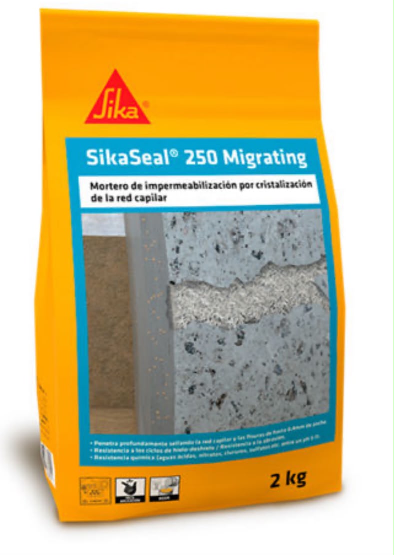 SikaSeal-250 Migrating