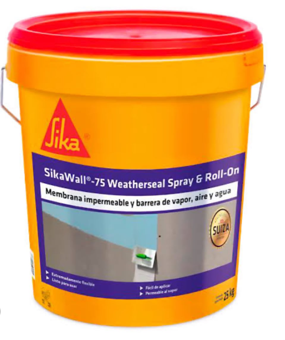 SikaWall-75 Weather Seal Spray and Roll-On